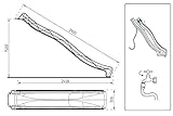Wellenrutsche Rutsche 300 cm apfelgrün Tüv-geprüft von Gartenpirat® - 2