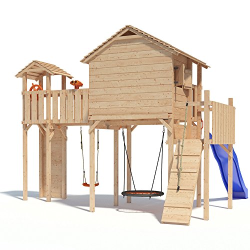 PONTICULUS Spielturm XXL – Großes Stelzenhaus - 4