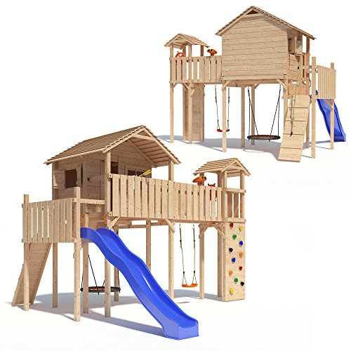PONTICULUS Spielturm XXL – Großes Stelzenhaus - 3