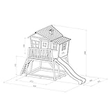 Axi Spielhaus Max Stelzenhaus mit Rutsche - 5
