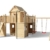 FORT FOX Spielturm Holzspielhaus Rutsche Schaukel Gartenhaus Festung Burg - 1