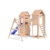 MIRADORI Spielturm Spielhaus Rutsche Schaukel Kletterturm 1,50m Podest (einfacher Schaukelanbau) - 1